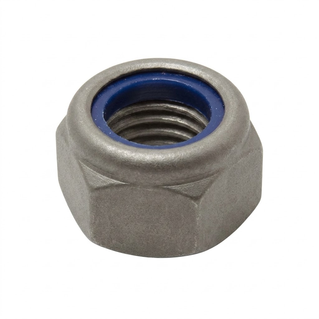 M16 FİBERLİ SOMUN DIN 985 Cl.8 - Geomet Kapl.