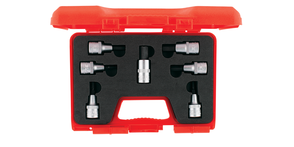 1/2'' LOKMALI ALLEN UÇ TAKIMI (60MM - 7 PARÇA)