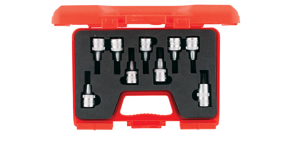 1/2'' LOKMALI TORK UÇ TAKIMI (60MM - 9 PARÇA)