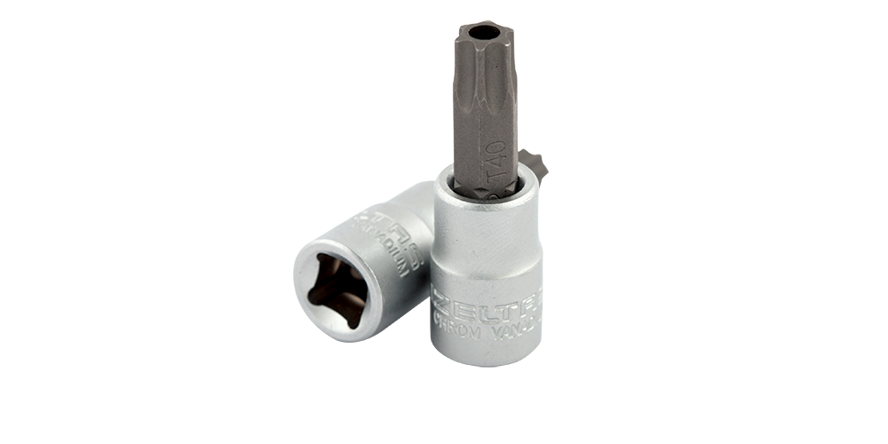 1/4'' LOKMALI STAR DELİKLİ TORX UÇ TR10