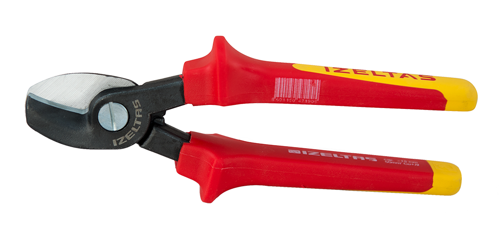 1000V İZOLELİ TEK AĞIZLI KABLO KESİCİ 165MM