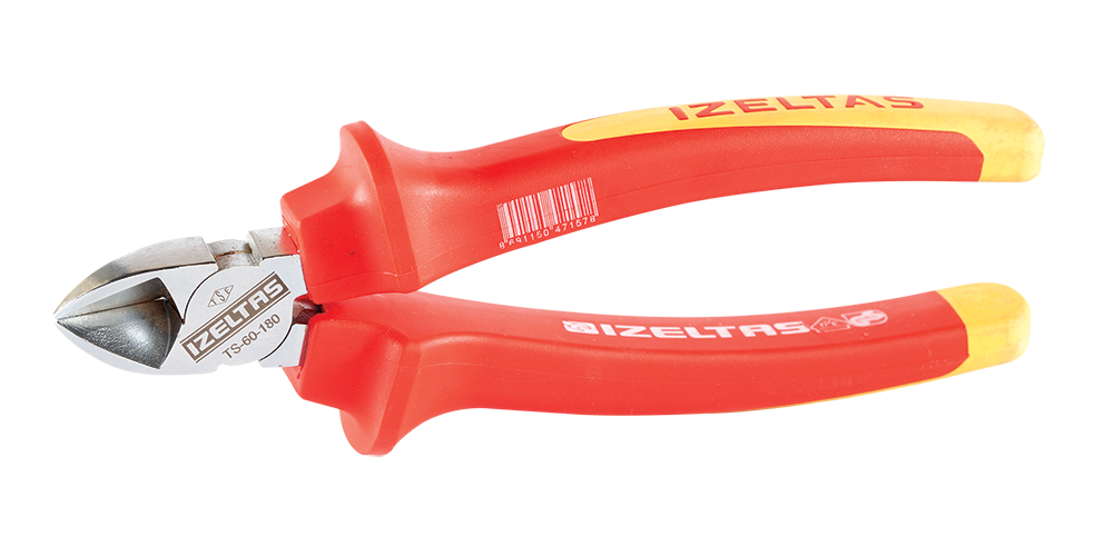 1000V İZOLELİ ELEKTRİKÇİ YAN KESKİ 180 MM