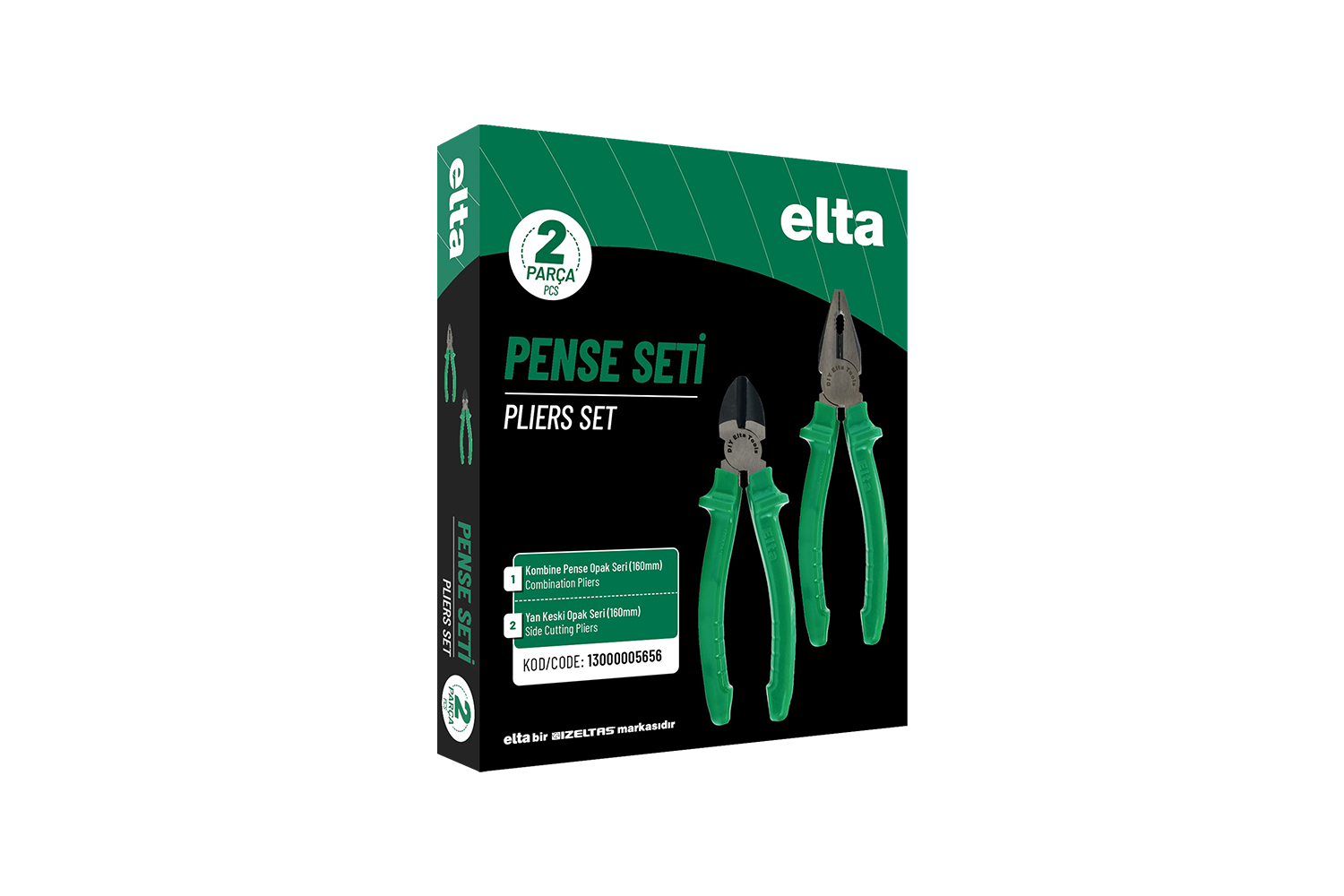 160 mm ELTA PENSE SETİ (2 PARÇA)