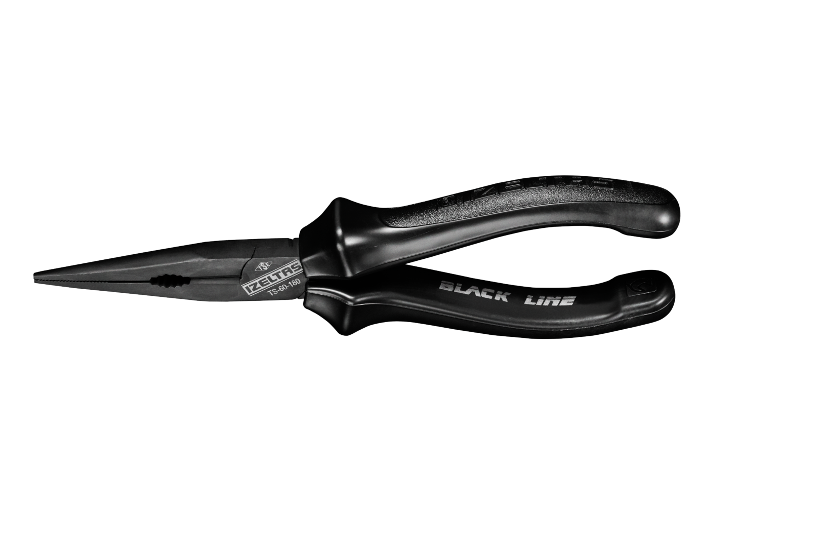 180 MM  KARGABURUN DÜZ UÇLU BLACK LİNE