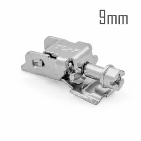 9 mm  METAL RULO KELEPÇE BAĞLANTI KLİPSİ