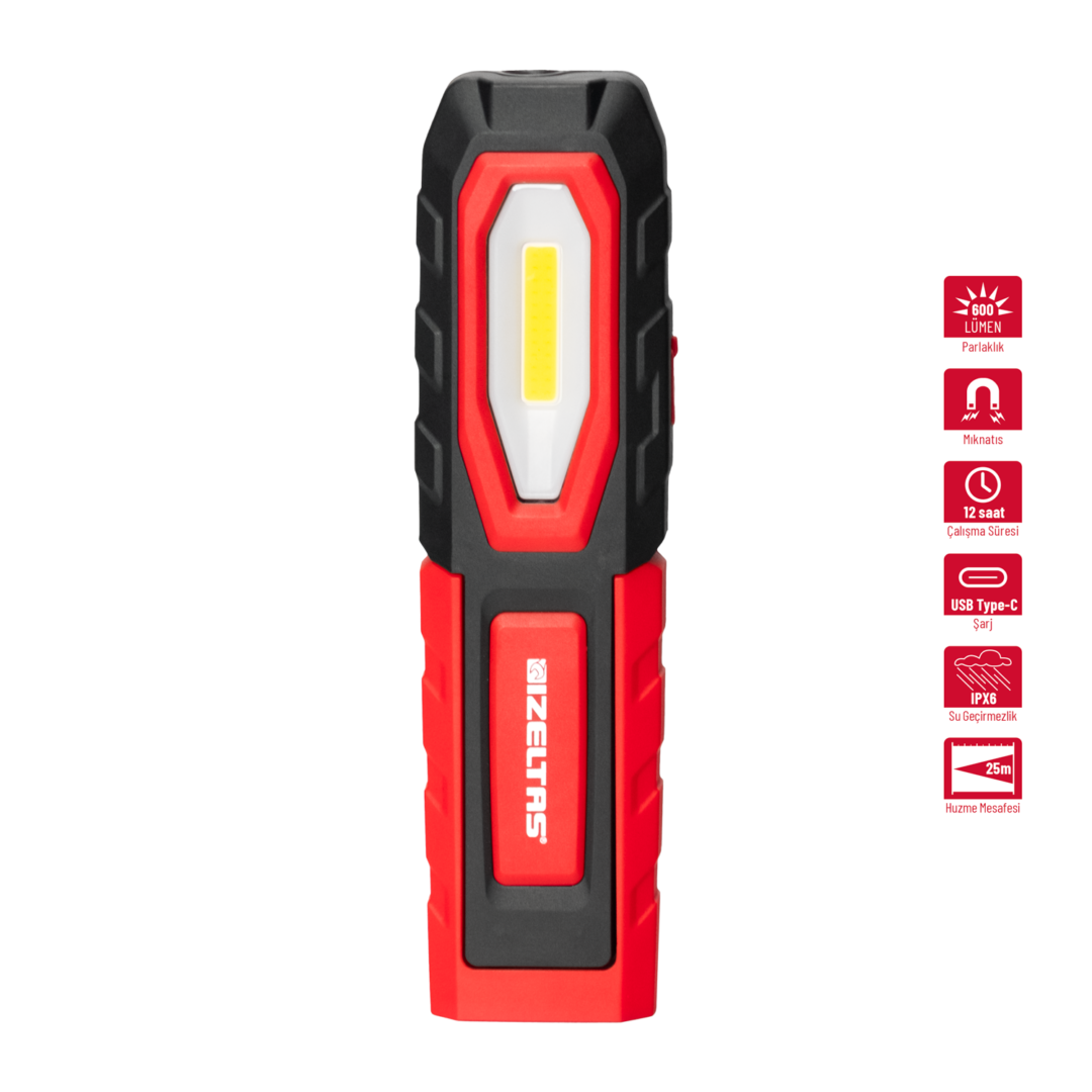 COB LED BYK BOY ÇLŞ LMB 600LM 180°