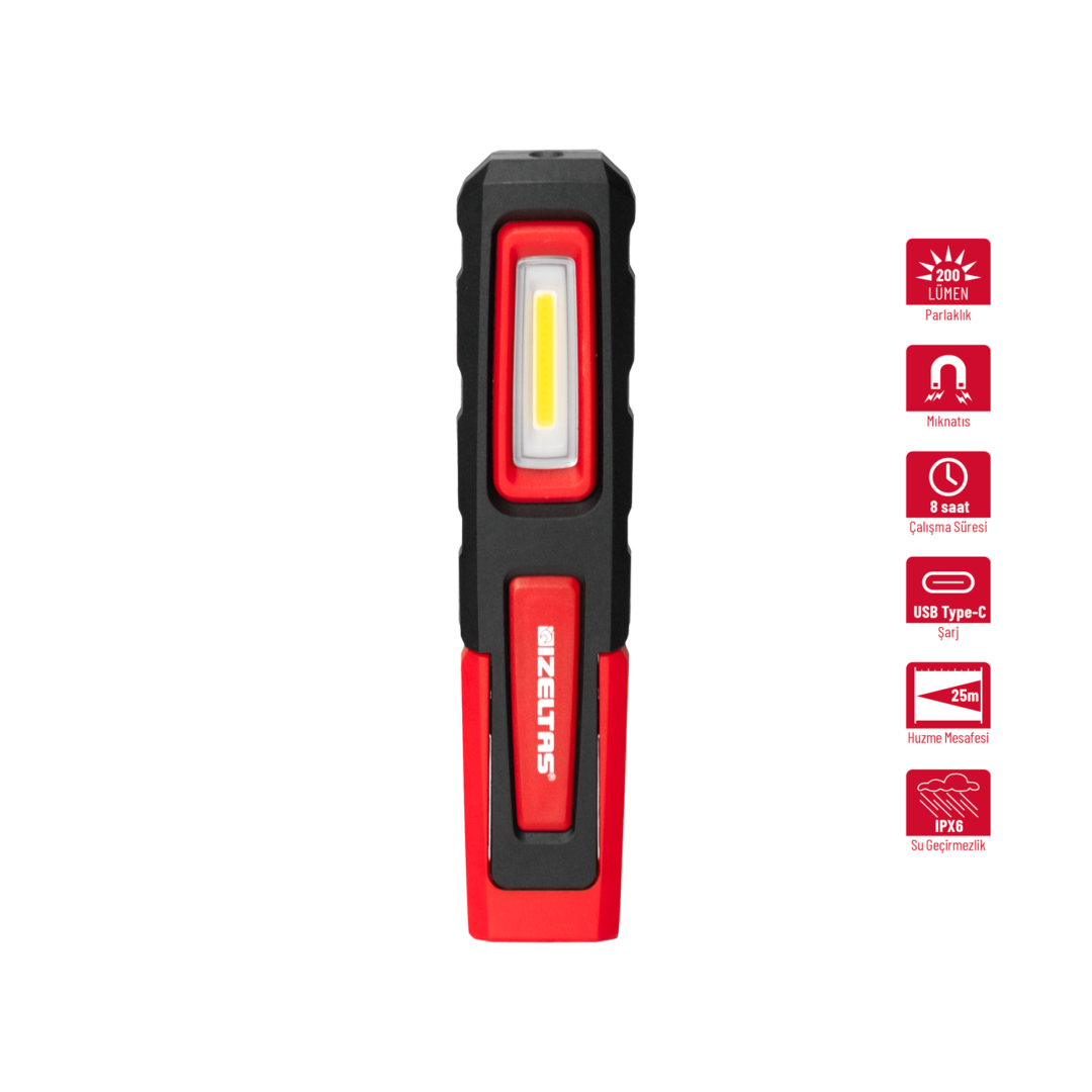 COB LED KÇK BOY ÇLŞ LMB 200LM 180°