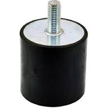 D TİPİ PULLU KAUÇUK TAKOZ TEK CİVATA 25x15 M6x13