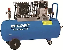Dalgakıran Eccoair 100 Lt. Kompresör 220V 3 hp Tek Kademeli 8 Bar ECCO3008-100