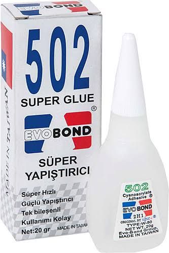 GLUE 502 EVOBOND YAPIŞTIRICI 20 GR.