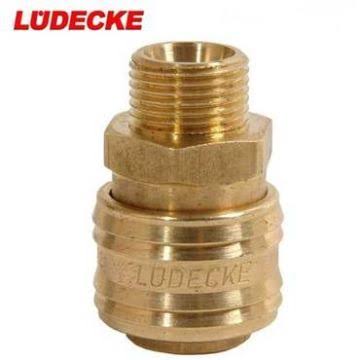 LUDECKE ES 38A OTOMATİK RAKOR TEKLİ 3/8 ERKEK