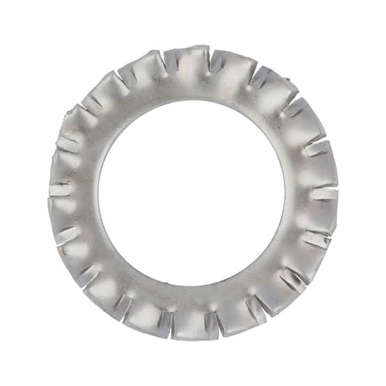 M16 TIRTIRLI RONDELA DIN 6798 A INOX - A2/AISI 304
