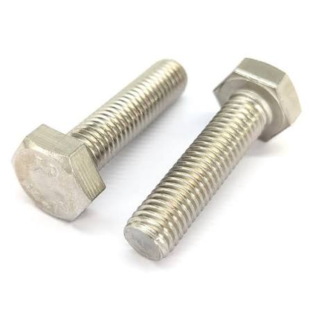 M16x130 AKB CIVATA DIN 933 INOX - A4 / AISI 316