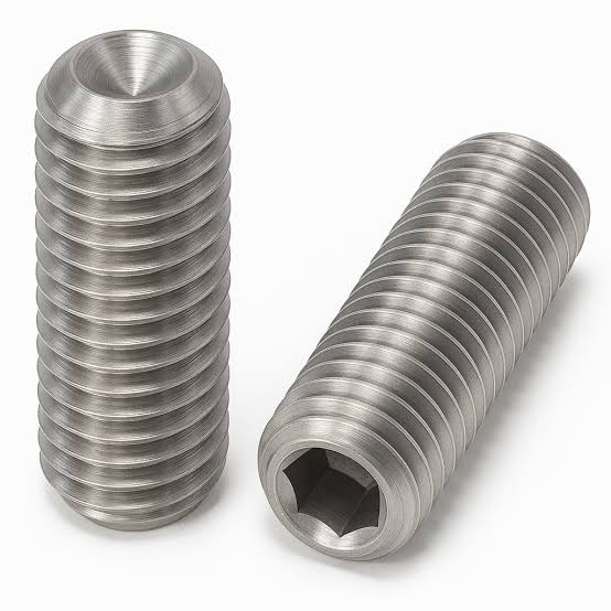 M5x8 SETSKUR DIN 916 INOX - A2 / AISI 304