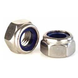 M6 FİBERLİ SOMUN DIN 985 INOX - A2 / AISI 304