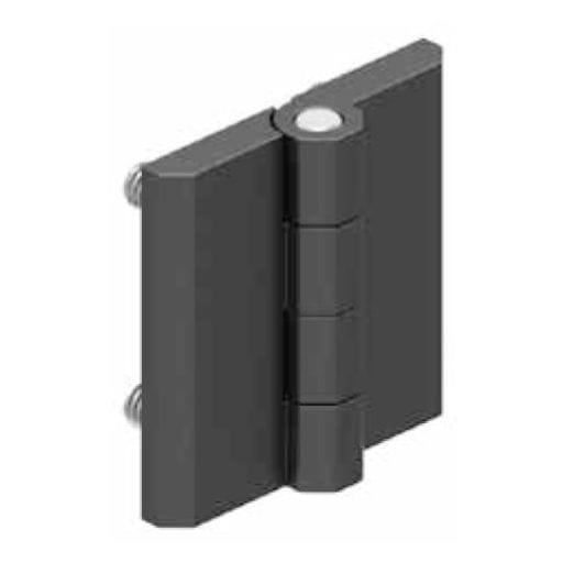 METAL YAPRAK MENTEŞE 430-2 SİYAH 60x60 Civatalı