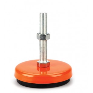 TEZGAH TAMP.DÜZ STAT.BOYALI ÇAP 200mm M16x100