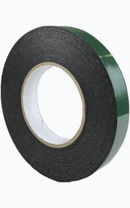 YEŞİL SİYAH KÖPÜK BANT ÇİFT TARAFLI (EVA)10mm x10m